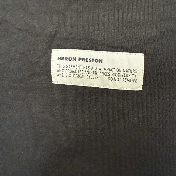 Heron Preston Black T-Shirt